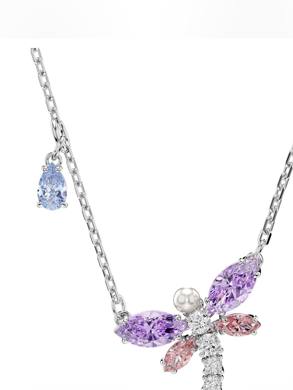 Ariana Grande x Swarovski pendant, Dragonfly, Multicolored
